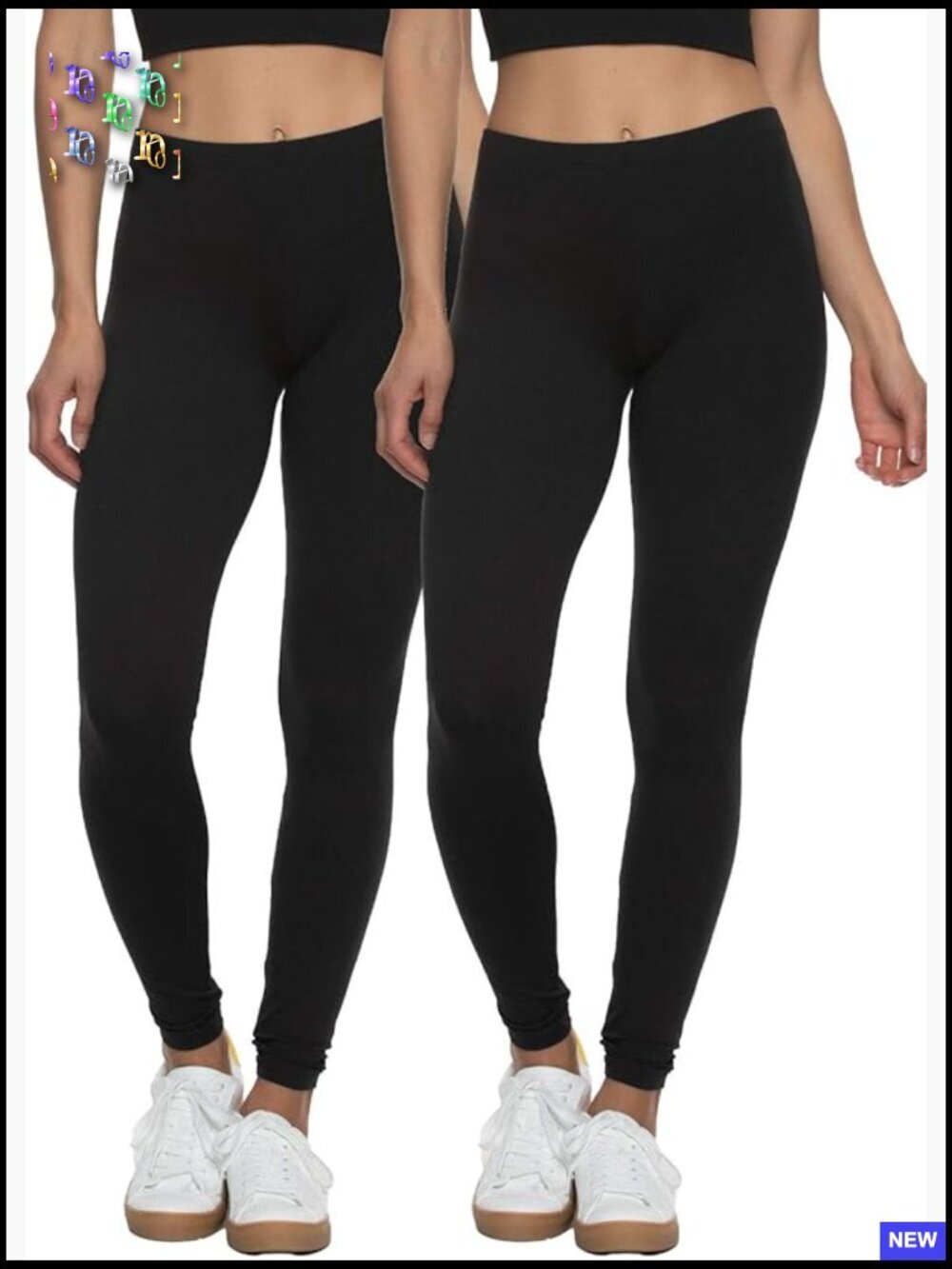 Velvety Soft 2 Pack Leggings High Stretch Yoga Pants Workout Essentials